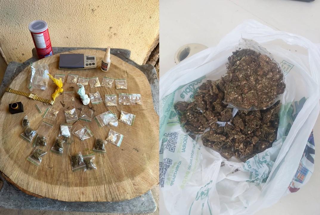 Ação contra tráfico termina com apreensão de drogas e fuga de suspeito em Ji-Paraná