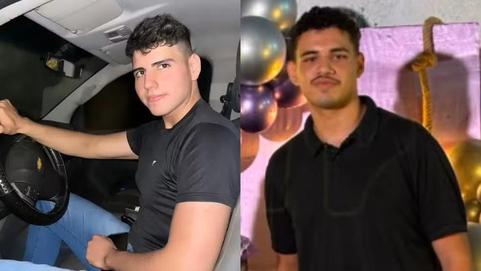 Patrick Gonçalves de Oliveira, de 22 anos (à esquerda), e Jhuan Oliveira de Jesus, de 18 anos (à direita) — Foto: Reprodução/Redes sociais