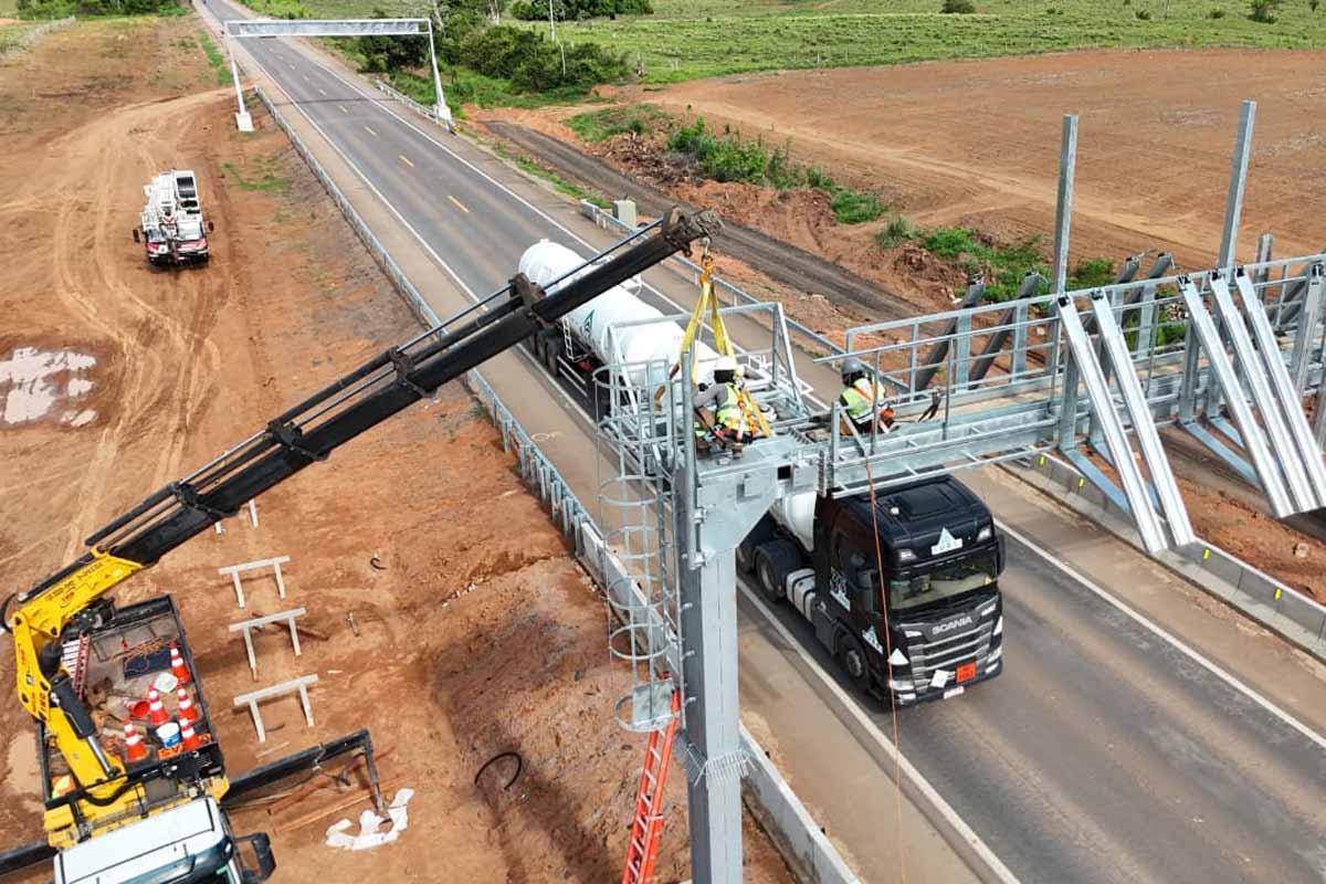 Pedágio da BR-364 em Rondônia (Foto: Reprodução)