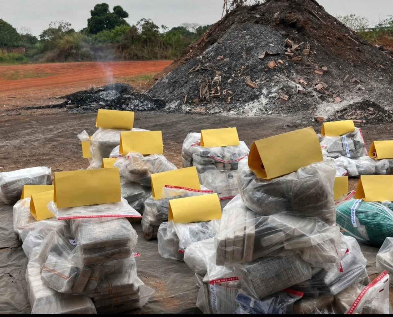 Mais de 645 quilos de drogas são destruídos pela Polícia Civil