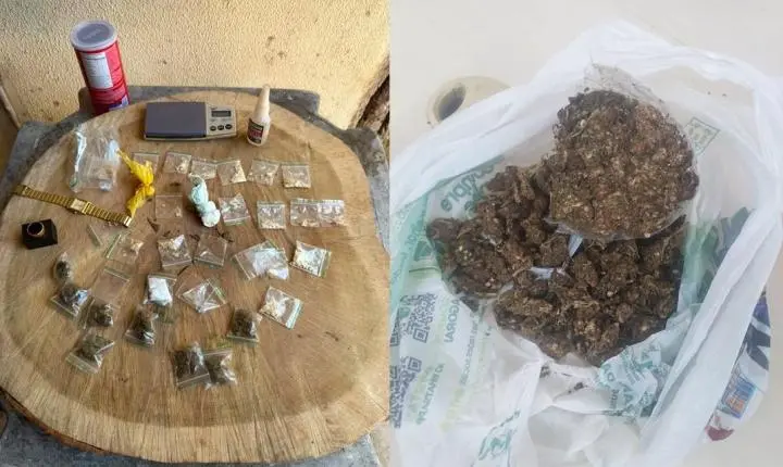 Ação contra tráfico termina com apreensão de drogas e fuga de suspeito em Ji-Paraná