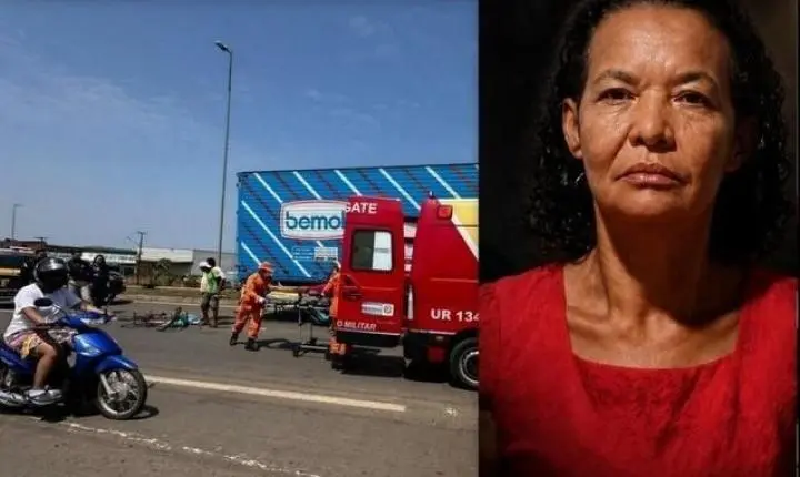 Mulher morre após ser atingida por carreta na BR-364